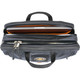 3 Way 18 Expandable Briefcase - Wildfire Black (Inner View Laptop Compartment) (Show Larger View)